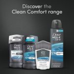 Dove Men+Care Clinical Protection Antiperspirant Clean Comfort Stick for Men 96-Hour Sweat and Odor Protection Clinical Strength Antiperspirant with 1/4 Moisturizing Cream 1.7 oz - Image 6